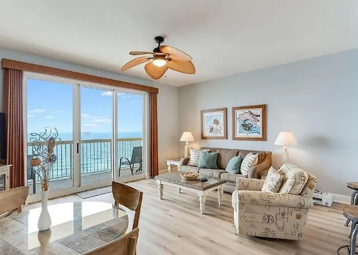 Calypso 1607 East Gulf Front 1Br 2Ba Spectacular